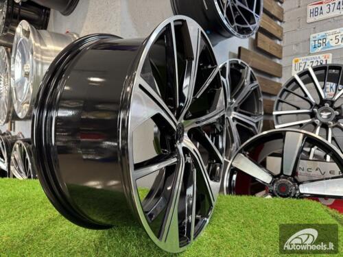 Ratlankis R21x8.5  5X112  ET  34  66.5  B5907  Black Polished (MB)  For AUD  (K4+Z4)  (NEW MODEL)