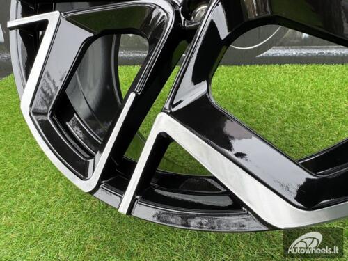Ratlankis R20x8.5  5X112  ET  38  57.1  Y1243  Black Polished (MB)  For VW  (K4)  (New Tiguan)