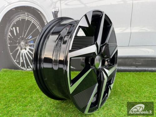 Ratlankis R16x6.5  4X108  ET  32  65.1  Y1256  Black Polished (MB)  For PEUG  (L5)  (NEW Model)