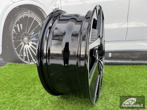 Ratlankis R16x6.5  4X108  ET  32  65.1  Y1256  Black Polished (MB)  For PEUG  (R+D5)  (NEW Model)