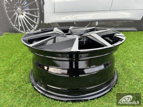 Ratlankis R16x6.5  4X108  ET  32  65.1  Y1256  Black Polished (MB)  For PEUG  (R+D5)  (NEW Model)