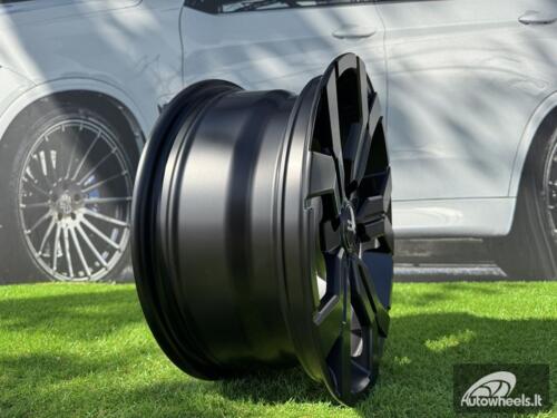 Ratlankis R15x6.5  4X100  ET  40  60.1  B1110  Black Half Matt (BLHM)  For DACIA  (K4+L2)  (NEW Model)