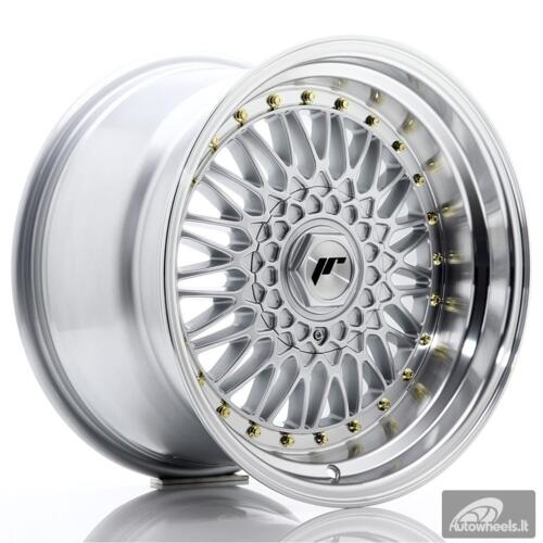 JR Wheels JR9 17x10 ET20 4x100/108 Silver w/Machined Lip