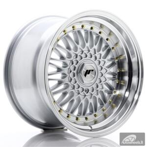 JR Wheels JR9 17x10 ET20 4x100/108 Silver w/Machined Lip