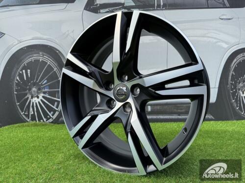 Ratlankis R19x7.5  5X108  ET  50.5  63.4  F5302  Black Polished Matt (MBM)  For VOLVO  (K7)