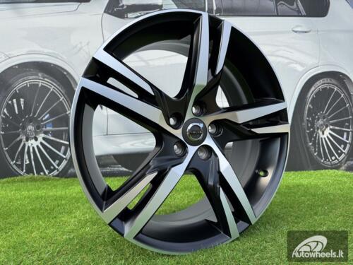 Ratlankis R19x7.5  5X108  ET  50.5  63.4  F5302  Black Polished Matt (MBM)  For VOLVO  (K7)