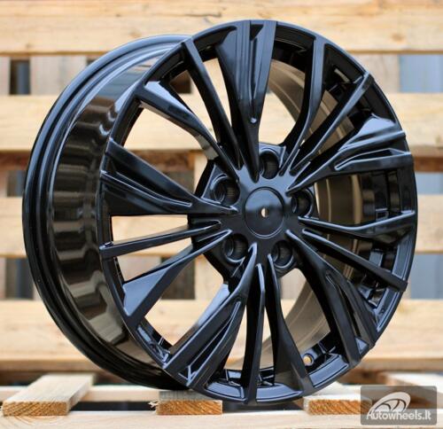 Ratlankis R17x7  5X114.3  ET  35  66.1  FE224  (QC1550)  Black (BL)  For NISS  (K7)  (JUKE New Model)