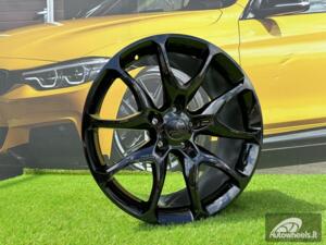 Ratlankis JEEP Grand Cherokee, Dodge Durango Y spoke R20x9 5X127 ET32 71.5 Black