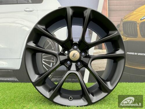 Ratlankis Dodge Charger Challenger 10 Spoke R20x9 5X115 ET21 71.6 Black Half Matt 