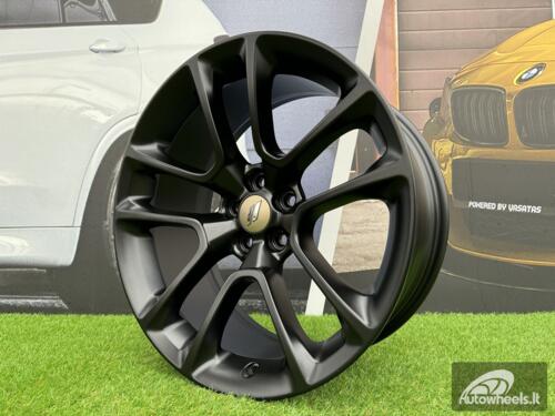 Ratlankis Dodge Charger Challenger 10 Spoke R20x9 5X115 ET21 71.6 Black Half Matt 