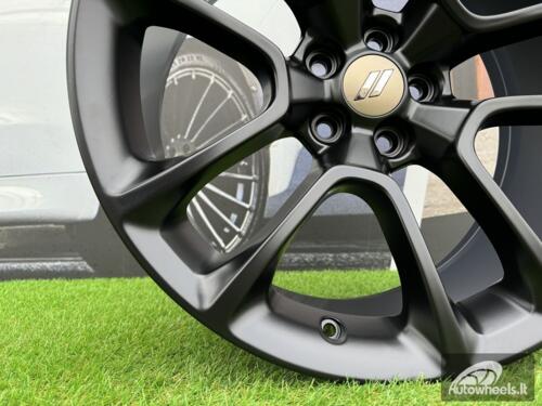 Ratlankis Dodge Charger Challenger 10 Spoke R20x9 5X115 ET21 71.6 Black Half Matt 