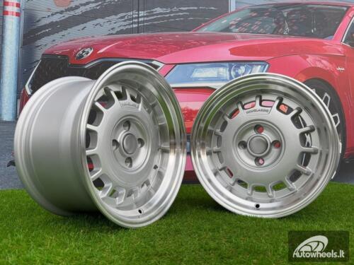Ratlankis VW Classic Steel Type 2 Style R15X8.25J 4X100 ET20 73.1 Silver