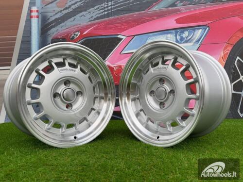 Ratlankis VW Classic Steel Type 2 Style R15X8.25J 4X100 ET20 73.1 Silver