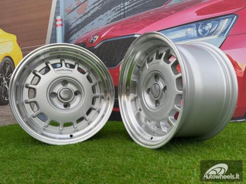 Ratlankis VW Classic Steel Type 2 Style R15X8.25J 4X100 ET20 73.1 Silver
