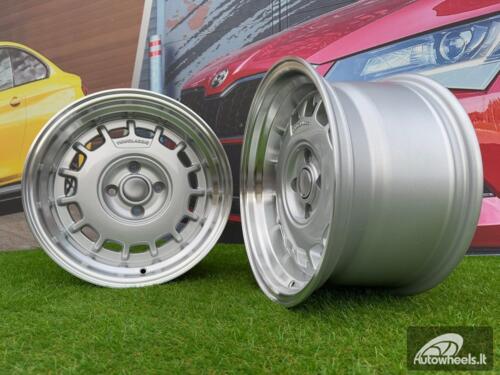 Ratlankis VW Classic Steel Type 2 Style R15X8.25J 4X100 ET20 73.1 Silver