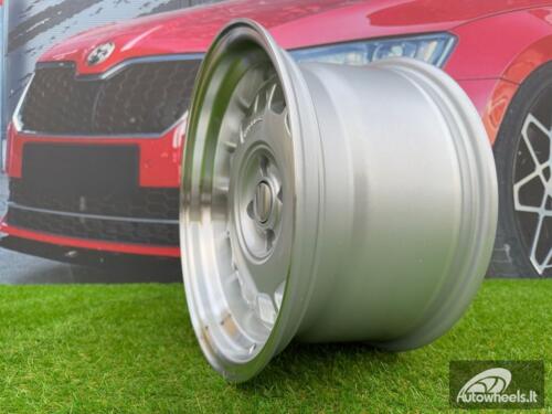 Ratlankis VW Classic Steel Type 2 Style R15X8.25J 4X100 ET20 73.1 Silver