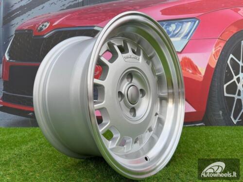 Ratlankis VW Classic Steel Type 2 Style R15X8.25J 4X100 ET20 73.1 Silver