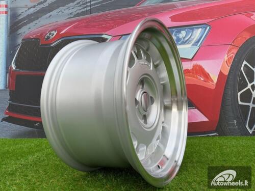 Ratlankis VW Classic Steel Type 2 Style R15X8.25J 4X100 ET20 73.1 Silver