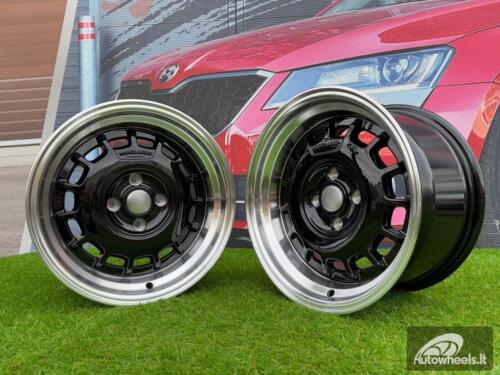 Ratlankis VW Classic Steel Type 2 Style R15X8.25J 4X100 ET20 73.1 Black