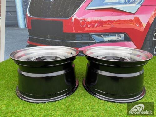 Ratlankis VW Classic Steel Type 2 Style R15X8.25J 4X100 ET20 73.1 Black