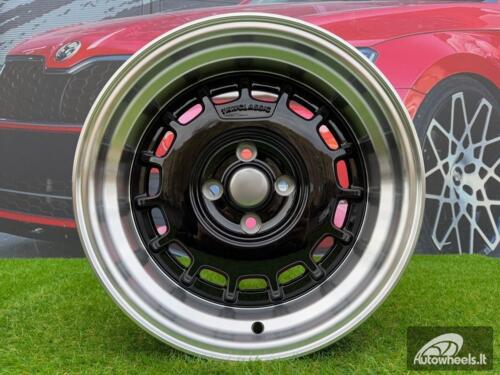 Ratlankis VW Classic Steel Type 2 Style R15X8.25J 4X100 ET20 73.1 Black