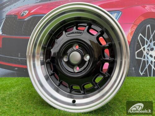 Ratlankis VW Classic Steel Type 2 Style R15X8.25J 4X100 ET20 73.1 Black