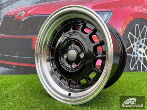 Ratlankis VW Classic Steel Type 2 Style R15X8.25J 4X100 ET20 73.1 Black