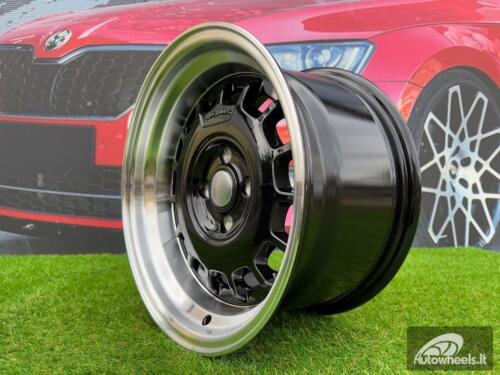 Ratlankis VW Classic Steel Type 2 Style R15X8.25J 4X100 ET20 73.1 Black