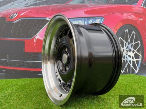 Ratlankis VW Classic Steel Type 2 Style R15X8.25J 4X100 ET20 73.1 Black