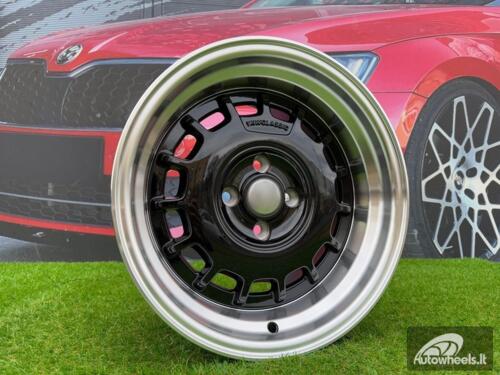 Ratlankis VW Classic Steel Type 2 Style R15X8.25J 4X100 ET20 73.1 Black