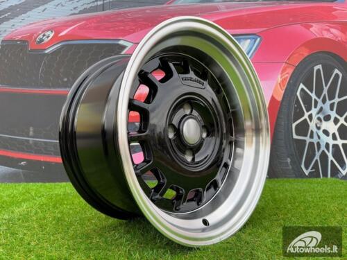 Ratlankis VW Classic Steel Type 2 Style R15X8.25J 4X100 ET20 73.1 Black