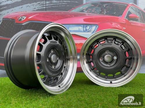 Ratlankis VW Classic Steel Type 2 Style R15X8.25J 4X100 ET20 73.1 Grey with Diamond cut lip
