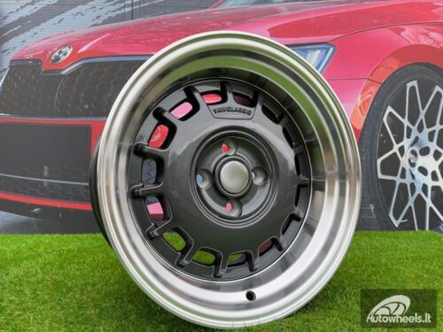 Ratlankis VW Classic Steel Type 2 Style R15X8.25J 4X100 ET20 73.1 Grey with Diamond cut lip