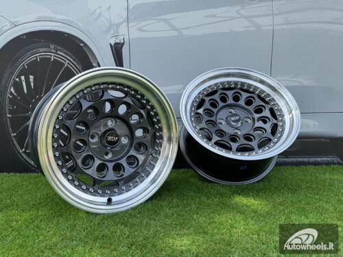  Ratlankis HVN Rotiform Style  R15X8J 4X100 ET10 73.1 Grey with Diamond cut lip