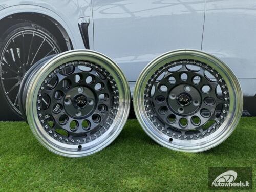  Ratlankis HVN Rotiform Style  R15X8J 4X100 ET10 73.1 Grey with Diamond cut lip
