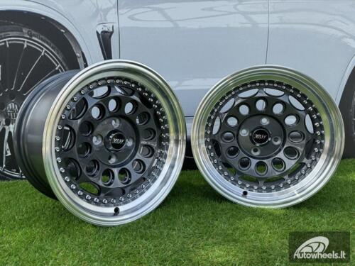  Ratlankis HVN Rotiform Style  R15X8J 4X100 ET10 73.1 Grey with Diamond cut lip