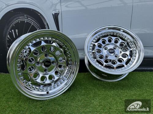  Ratlankis HVN Rotiform Style  R15X8J 4X100 ET10 73.1 Chrome