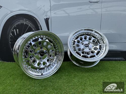  Ratlankis HVN Rotiform Style  R15X8J 4X100 ET10 73.1 Chrome