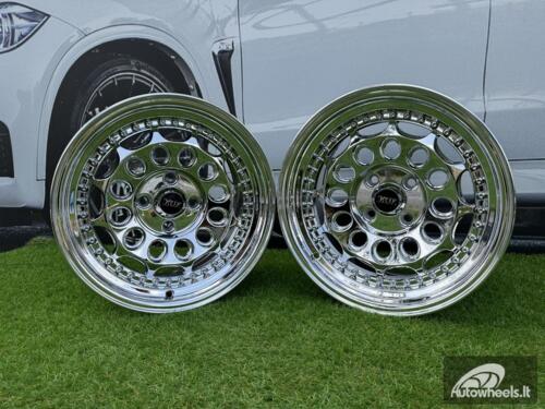  Ratlankis HVN Rotiform Style  R15X8J 4X100 ET10 73.1 Chrome