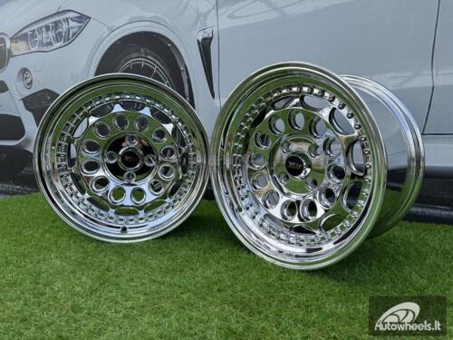 Ratlankis HVN Rotiform Style  R15X8J 4X100 ET10 73.1 Chrome