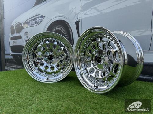  Ratlankis HVN Rotiform Style  R15X8J 4X100 ET10 73.1 Chrome