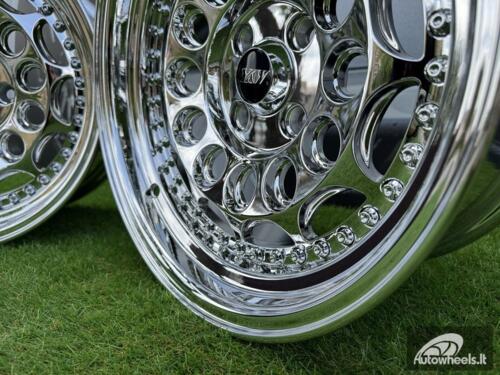  Ratlankis HVN Rotiform Style  R15X8J 4X100 ET10 73.1 Chrome