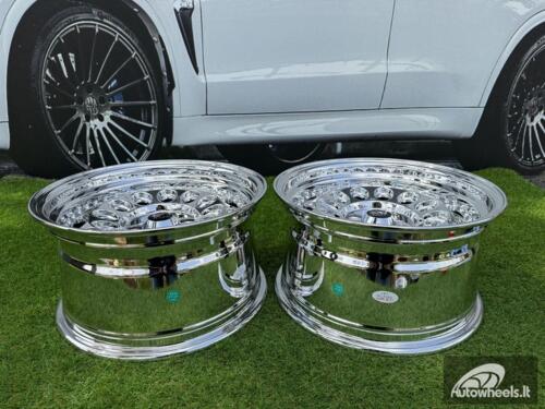  Ratlankis HVN Rotiform Style  R15X8J 4X100 ET10 73.1 Chrome