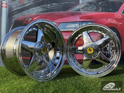 Ratlankis Ferrari Azev Type A Style R17X8.5J 5X112/5X120 ET25 72.6 Chrome