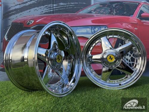 Ratlankis Ferrari Azev Type A Style R17X8.5J 5X112/5X120 ET25 72.6 Chrome