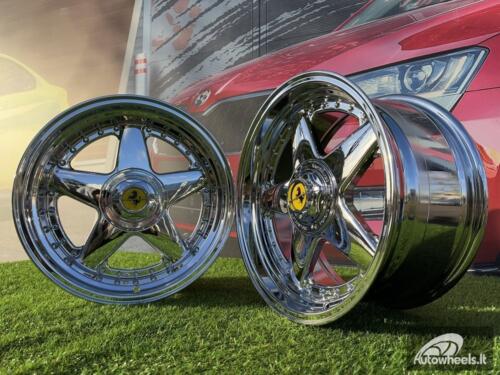 Ratlankis Ferrari Azev Type A Style R17X8.5J 5X112/5X120 ET25 72.6 Chrome