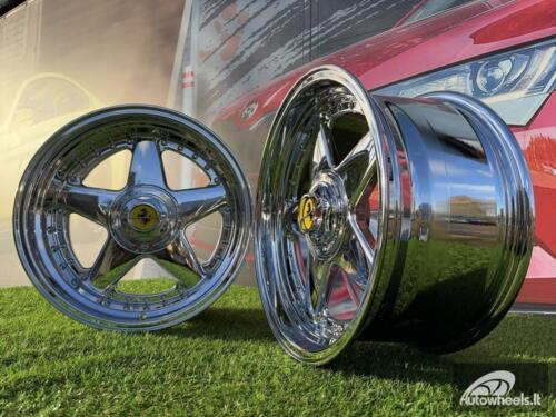 Ratlankis Ferrari Azev Type A Style R17X8.5J 5X112/5X120 ET25 72.6 Chrome