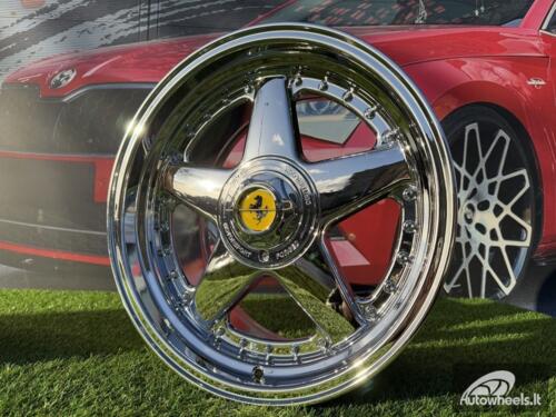 Ratlankis Ferrari Azev Type A Style R17X8.5J 5X112/5X120 ET25 72.6 Chrome