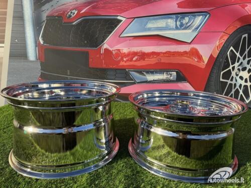 Ratlankis Ferrari Azev Type A Style R17X8.5J 5X112/5X120 ET25 72.6 Chrome