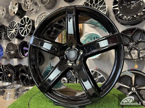 Ratlankis Hellcat HC2 Style R22X9.5J 5X115 ET18 71.6 Gloss Black